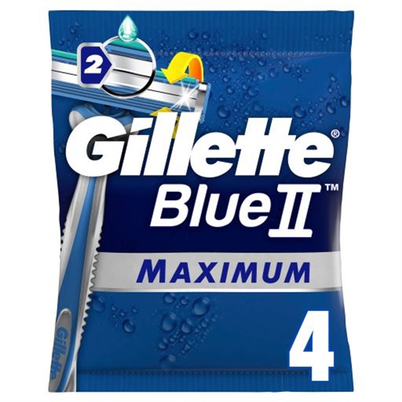 Gillette Blue 2 Maximum 4'lü