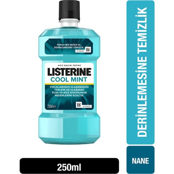 Listerine Cool Mint Hafif Tat 250 Ml