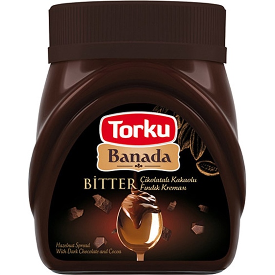 Torku Banada Bitter Çikolatalı Fındık Ezmesi 370 Gr