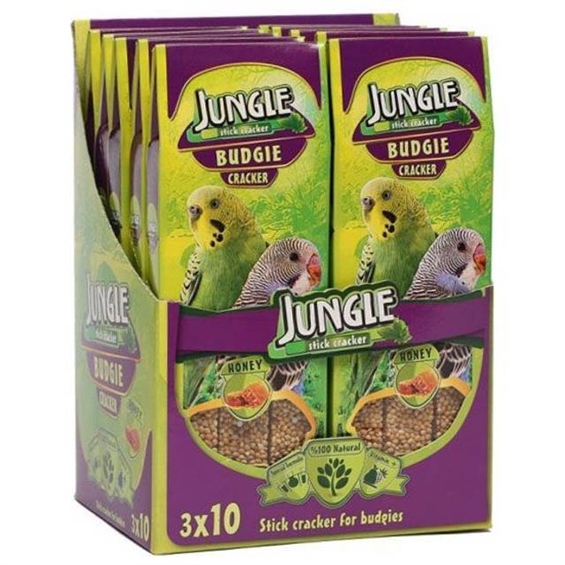 Jungle Ballı Muhabbet Kuşu Krakeri Krakeri 3'lü