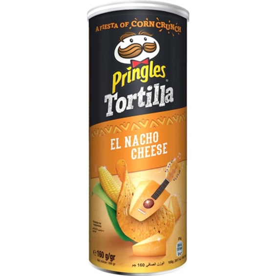 Pringles Tortilla Nacho Peynir 160 Gr