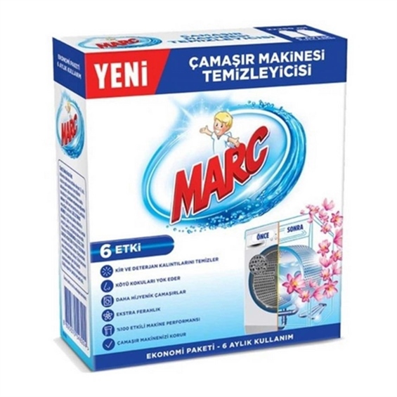 Marc Çamaşır Makinesi Temizleyici Floral 2X250 ml