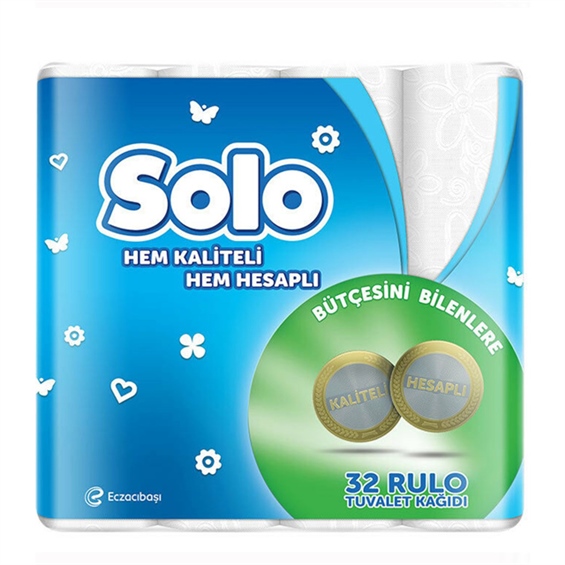 Solo Tuvalet Kağıdı 32'li Akıllı Seçim