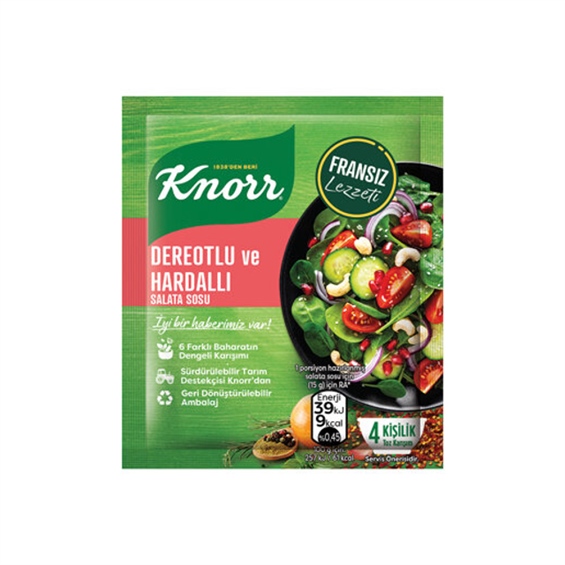 Knorr Dereotlı Hardallı Salata Sosu 50 Gr
